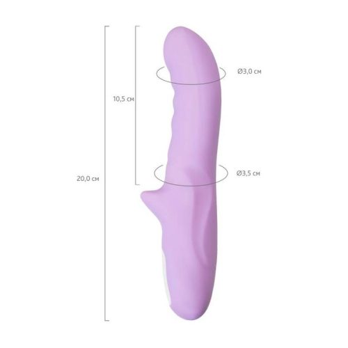 JOS Merry Gor Rotating Shaft Vibrator Violet - Image 3