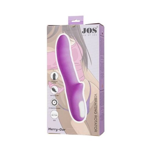 JOS Merry Gor Rotating Shaft Vibrator Violet - Image 6