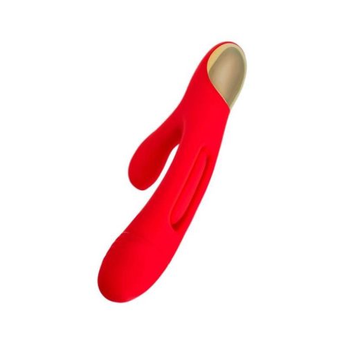 JOS Patti Moving Tongue Rabbit Vibrator Red - Image 3