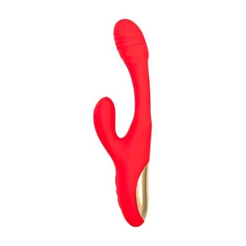 JOS Patti Moving Tongue Rabbit Vibrator Red - Image 5