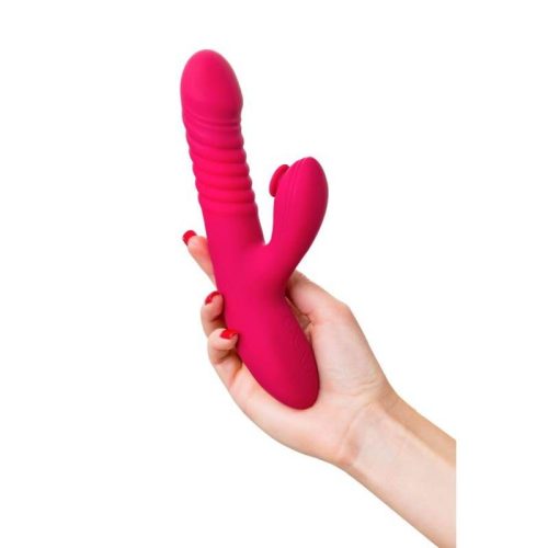 JOS Seri Thrusting Vibrator with Clitoral Stimulator Pad - Image 5