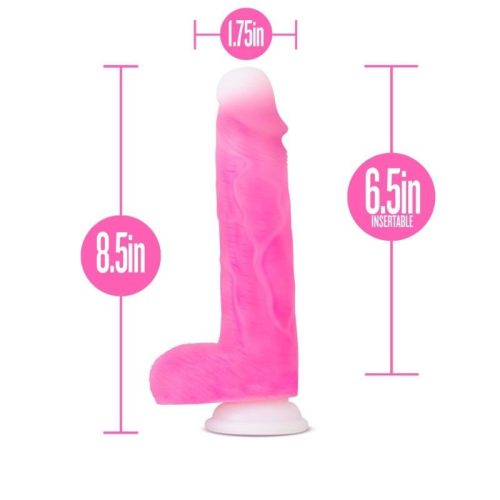 Neo Elite Roxy 8in Gyrating Dildo Pink - Image 4