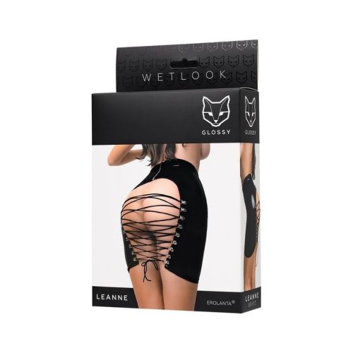 Glossy Leanne Mini Skirt - Image 6