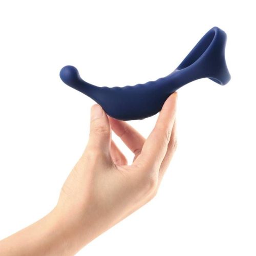 Underquaker Vibrating Anal Probe with Cockring and Remote - Image 3