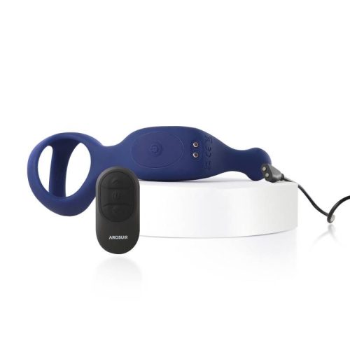 Underquaker Vibrating Anal Probe with Cockring and Remote - Image 4