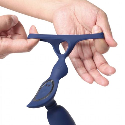 Ring'n'Rear Dual Thrusting Anal Probe with Cockring and Remote - Image 4