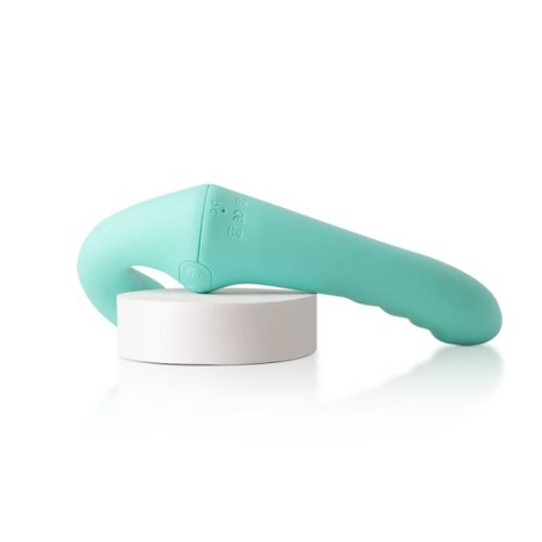 VibraTwin Rechargeable Come Hither Strapless Strap On with Remote - Image 4