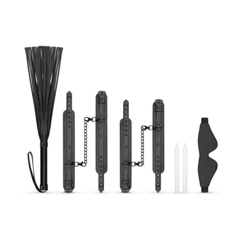 Kinky Bondage Set 5 Pc Black - Image 5