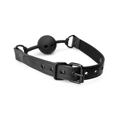 Breathable Silicone Ball Gag Black - Image 9