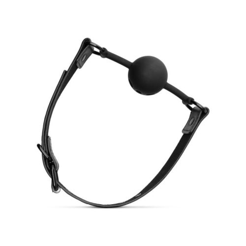 Breathable Silicone Ball Gag Black - Image 10