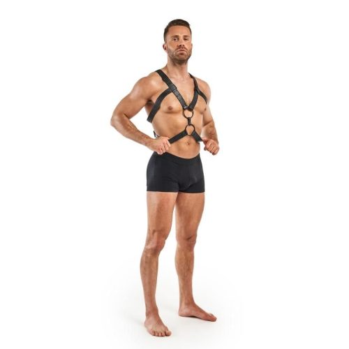 Rocco Bondage Harness Black - Image 3