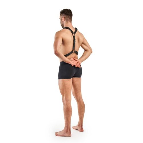 Max Bondage Harness Black - Image 4