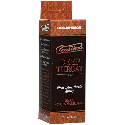 GoodHead Deep Throat Spray Cinnamon 59ml - Image 3