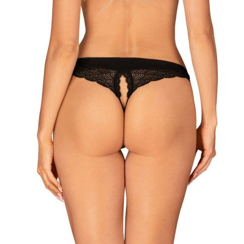 Chemeris Crotchless Panties Black - Image 3