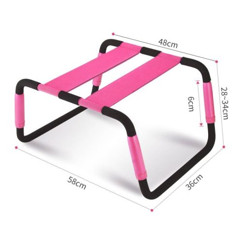 Sex Chair Adjustable Height Pink - Image 4