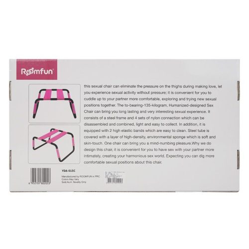 Sex Chair Adjustable Height Pink - Image 6