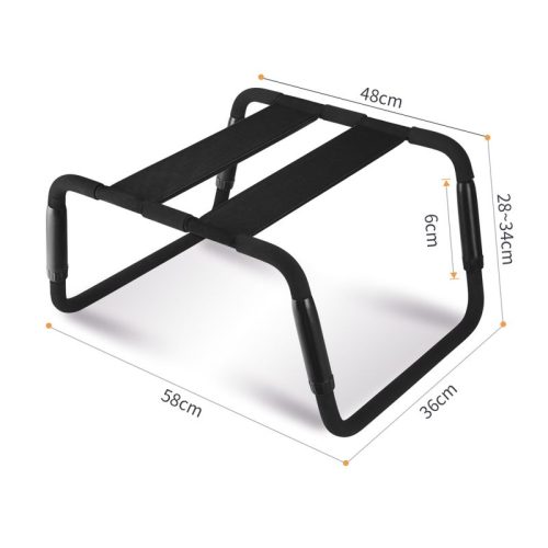 Sex Chair Adjustable Height Black - Image 4