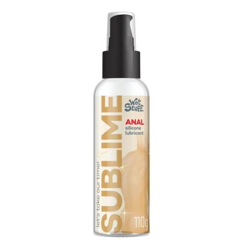 Wet Stuff Sublime Anal Silicone Lubricant Pump Top 110g