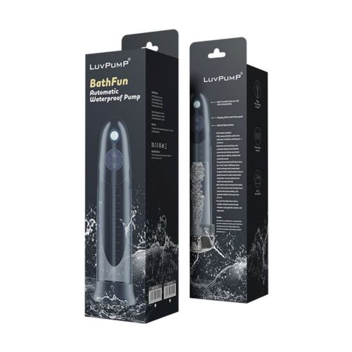 BathFun Automatic USB Waterproof Penis Pumpw Magic Sleeve - Image 5