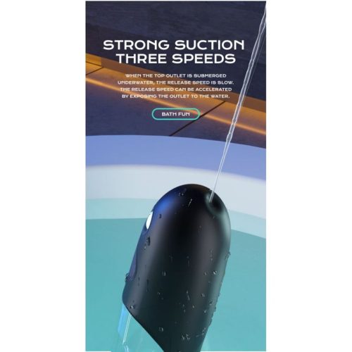 BathFun Automatic USB Waterproof Penis Pumpw Magic Sleeve - Image 7