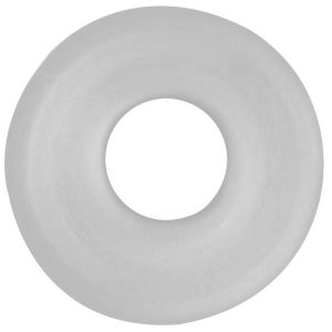 Silicone Donut Cushion Clear for Pump Cylinder 2.35in -2.6in Dia