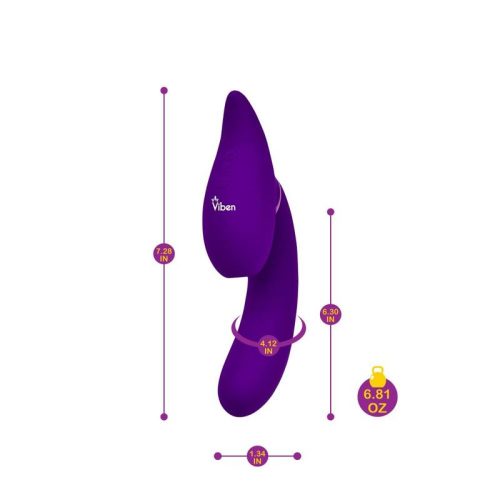 Symphony 21 Mode Swivel Suction Head Triple Motor Vibrator - Image 4