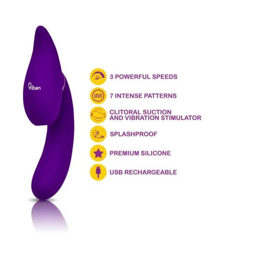 Symphony 21 Mode Swivel Suction Head Triple Motor Vibrator - Image 5