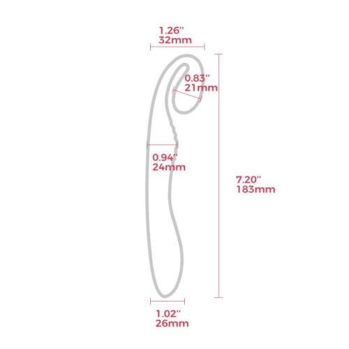 G-Snuggle Ultrasoft Sprout-shaped Unisex Vibrator - Image 7