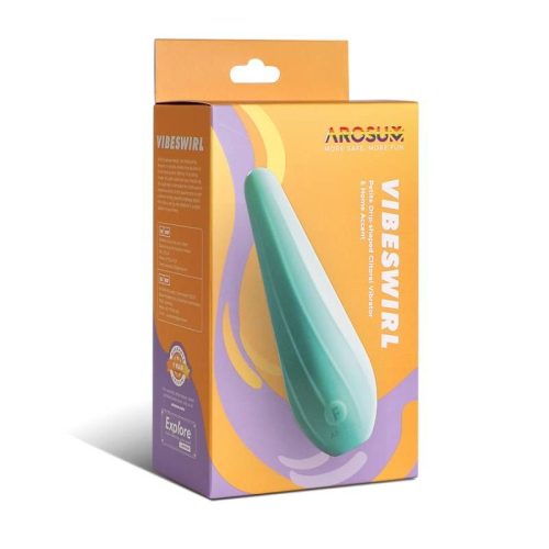 VibeSwirl Drip Shape Rechargeable Vibrator - Image 5