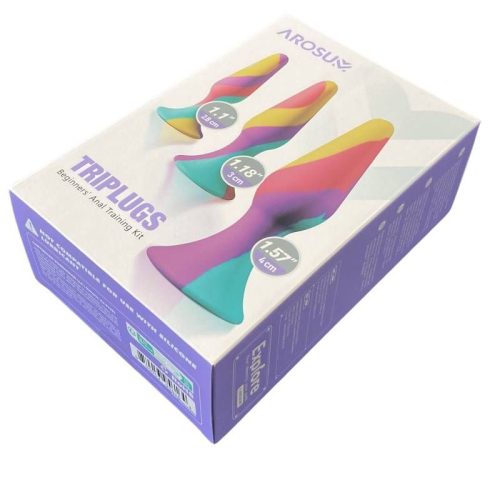 TriPlugs 3 Pc Silicone Anal Training Kit - Image 6