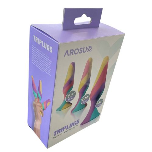 TriPlugs 3 Pc Silicone Anal Training Kit - Image 7
