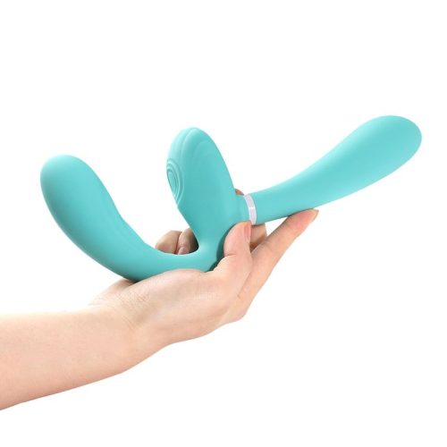 Sapphi Detachable Strapless Strap-on Double Vibrator - Image 4