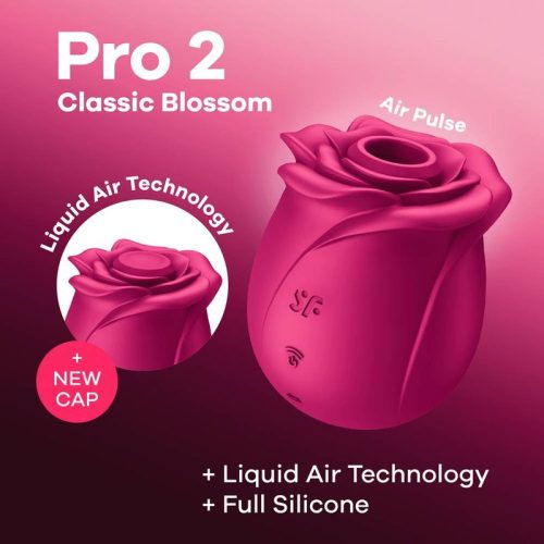 Satisfyer Pro 2 Classic Blossom Air Wave Clitoral Stimulator - Image 8