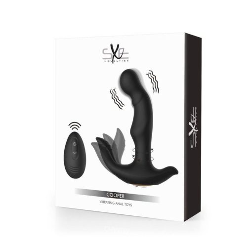 SXE Cooper Vibrating Remote Control Anal Prostate Dildo Plug - Image 3