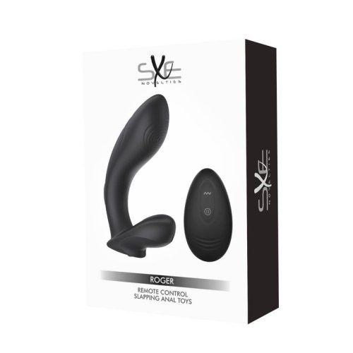 SXE Roger Remote Control Vibrating and Slapping Anal Dildo - Image 3