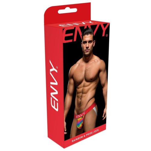 Rainbow Pride Jock Red - Image 3