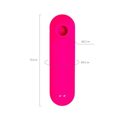 eroTeq Vacuum-Wave Clitoral Vibrator Molette Pink - Image 7