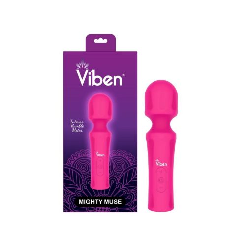 Viben Mighty Muse Massager Hot Pink - Image 4