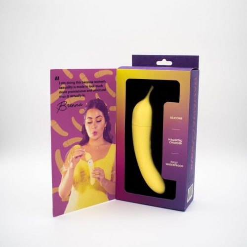 Banana Cream Air Pulse G-Spot Vibrator - Image 3