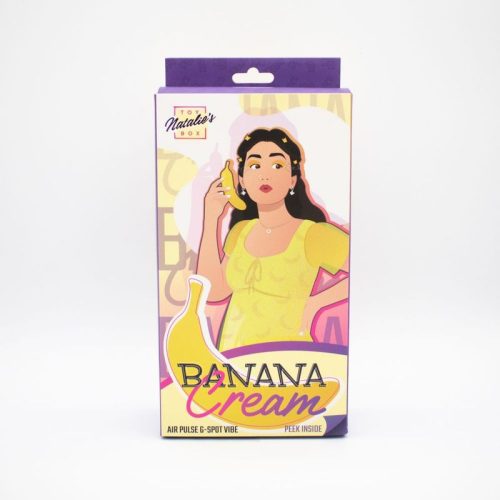 Banana Cream Air Pulse G-Spot Vibrator - Image 5