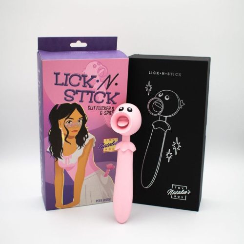 Lick N' Stick Clit Flicker G-Spot Vibrator - Image 4