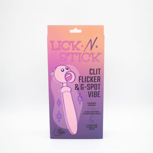 Lick N' Stick Clit Flicker G-Spot Vibrator - Image 6