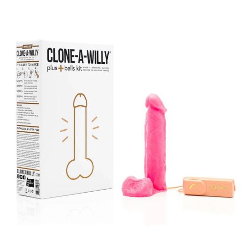Clone a Willy Plus Balls Kit Hot Pink - Image 3