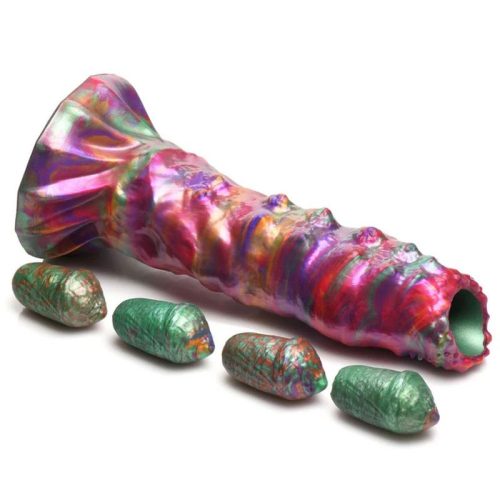 Larva Silicone Ovipositor Dildo w/ Eggs - Image 5