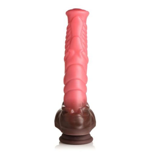 Deluxe Centaur Thrusting & Vibrating Silicone Dildo - Image 4