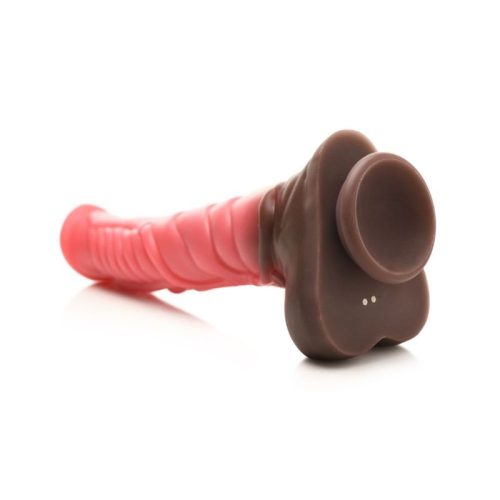 Deluxe Centaur Thrusting & Vibrating Silicone Dildo - Image 7