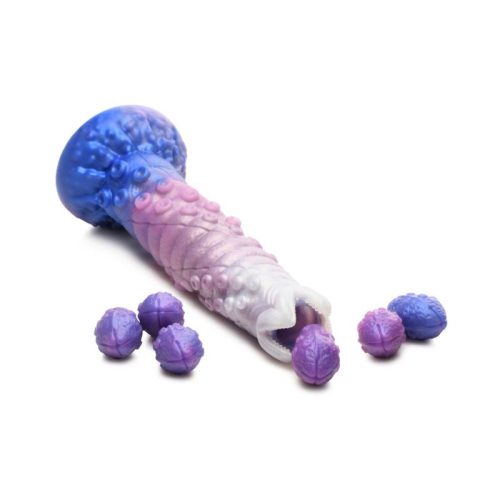 Tenta-Queen Ovipositor Silicone Dildo with Eggs - Image 4