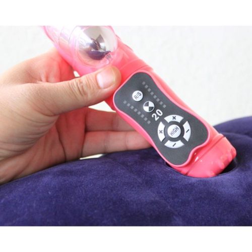 Inflatable Sex Positioning Half Dome Cushion with Toy Holder - Image 4