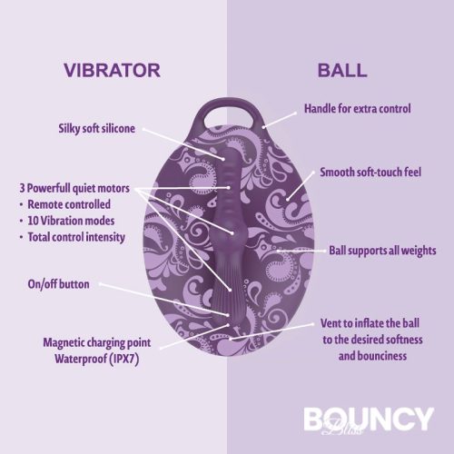 Bouncy Bliss Classic Inflatable Sit-On Vibrator - Image 4