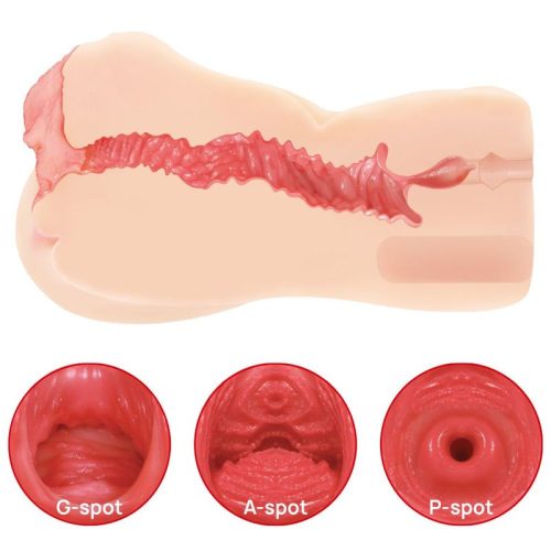 Vanilla Onahole Edn 4 Dual Layer 1:1 Handheld Pussy Masturbator - Image 5